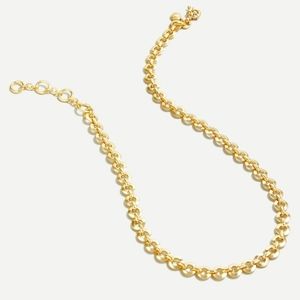 NWOT J. Crew Circle link necklace